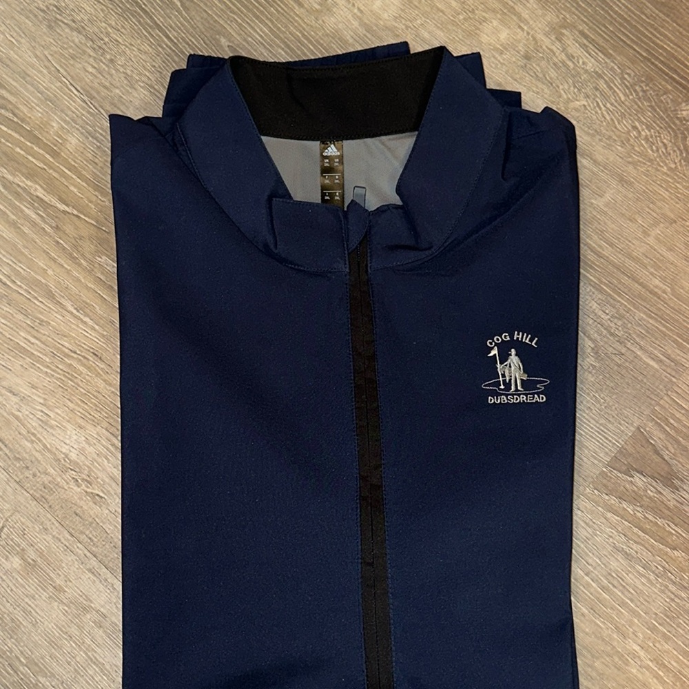 2XL Cog Hill Adidas Golf Windbreaker
